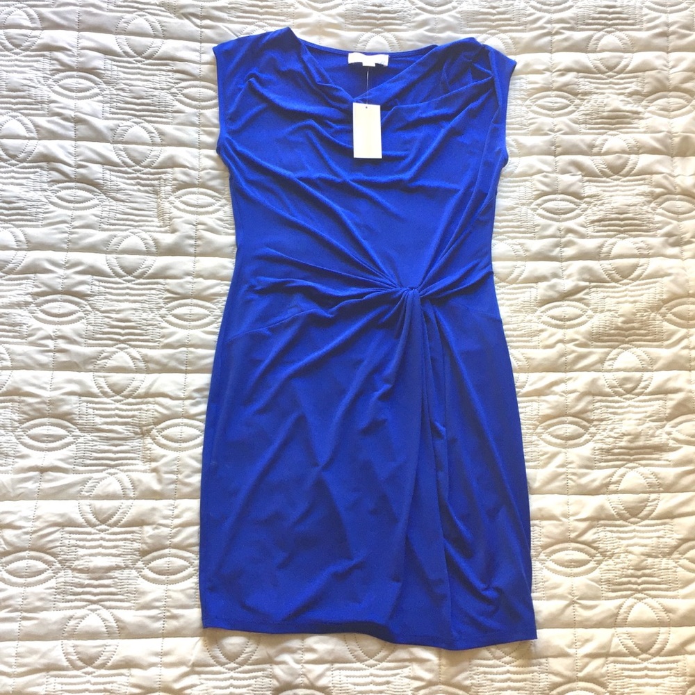 Michael Kors Cobalt Blue Sleeveless Dress